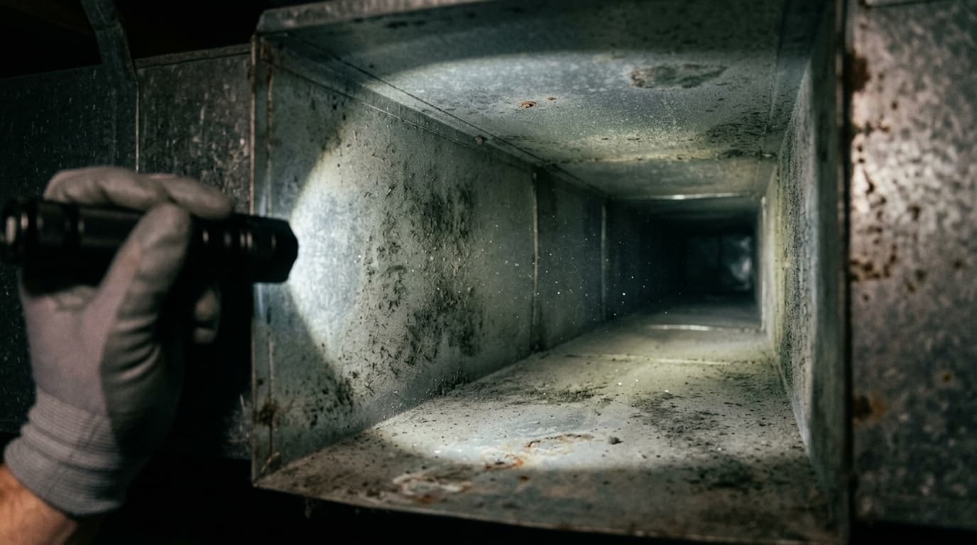 Moho en los Conductos de Aire en Birmingham